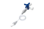 Robinet 3 voies avec tubulure d’extension